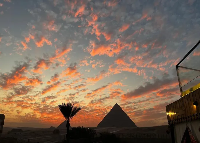 Kemet Pyramids Room View El El Cairo